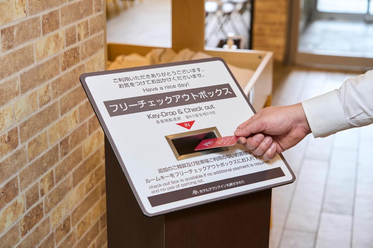 Hotel Axia Inn Sapporo Susukino Eksteriør bilde