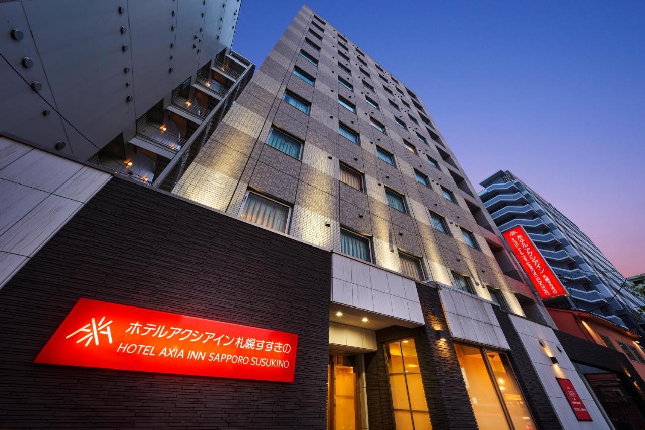 Hotel Axia Inn Sapporo Susukino Eksteriør bilde