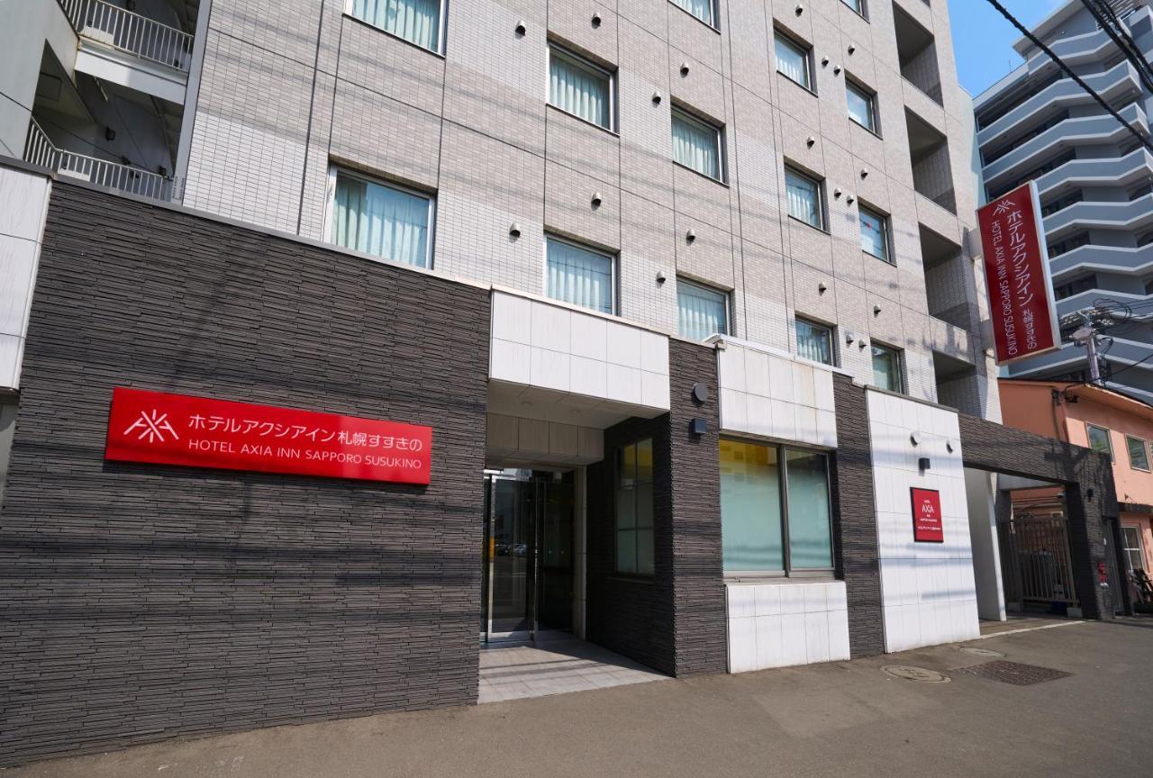 Hotel Axia Inn Sapporo Susukino Eksteriør bilde