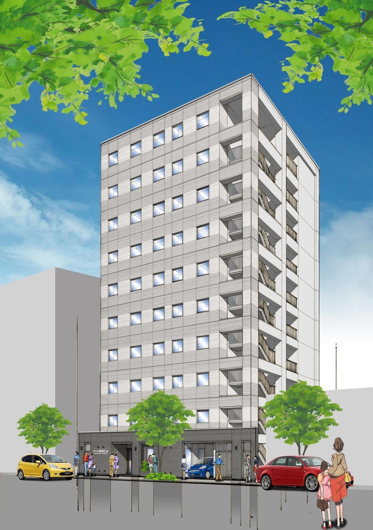 Hotel Axia Inn Sapporo Susukino Eksteriør bilde